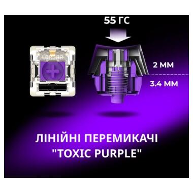 Клавіатура Lorgar KBP70MW Pro RGB Wireless/Bluetooth/USB UA Beige (LRG-KBP70MW-RT-US) фото №12