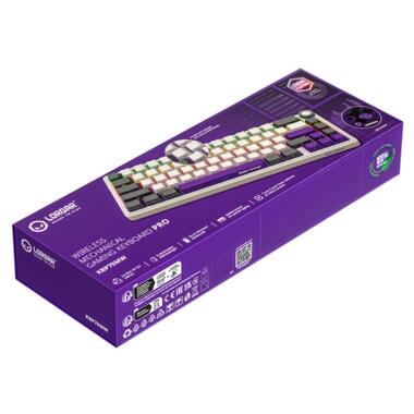 Клавіатура Lorgar KBP70MW Pro RGB Wireless/Bluetooth/USB UA Beige (LRG-KBP70MW-RT-US) фото №10