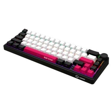 Клавіатура Lorgar KBP70MW Pro RGB Wireless/Bluetooth/USB UA Black/red (LRG-KBP70MW-BK-US) фото №3