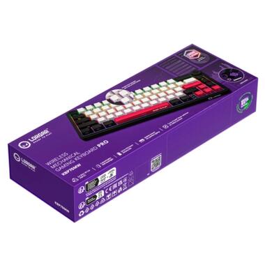 Клавіатура Lorgar KBP70MW Pro RGB Wireless/Bluetooth/USB UA Black/red (LRG-KBP70MW-BK-US) фото №10