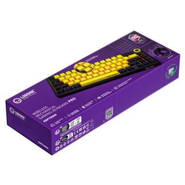 Клавіатура Lorgar KBP70MW Pro RGB Wireless/Bluetooth/USB UA Black/yellow (LRG-KBP70MW-YL-US) фото №11