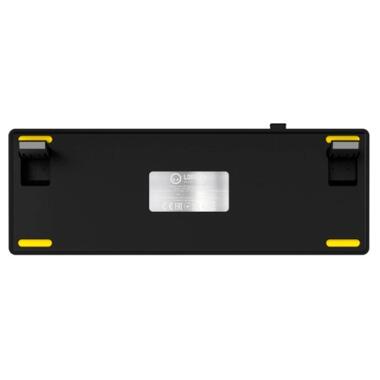 Клавіатура Lorgar KBP70MW Pro RGB Wireless/Bluetooth/USB UA Black/yellow (LRG-KBP70MW-YL-US) фото №10