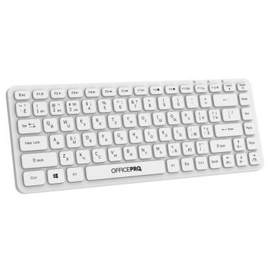 Клавіатура OfficePro SK790W Wireless/Bluetooth White фото №2