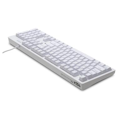 Клавиатура Thunderobot K104 Red Switch USB UA White (6932066308162) фото №4