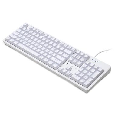 Клавиатура Thunderobot K104 Red Switch USB UA White (6932066308162) фото №7
