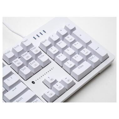 Клавиатура Thunderobot K104 Red Switch USB UA White (6932066308162) фото №6