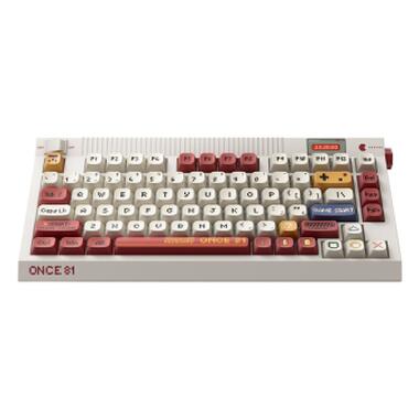 Клавиатура Thunderobot ONCE81 Tri-mode FC Switch UA Beige (6974511793635) фото №3