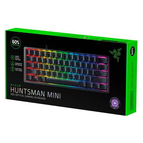 Клавіатура механічна Razer Huntsman Mini (Purple Switch) - US Layout (RZ03-03390100-R3M1) фото №11