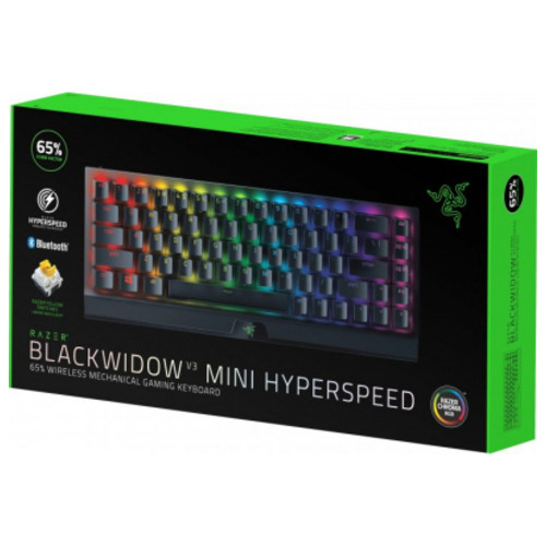 Клавіатура Razer BlackWidow V3 Mini Hyperspeed Yellow Switch RU (RZ03-03890700-R3R) фото №6