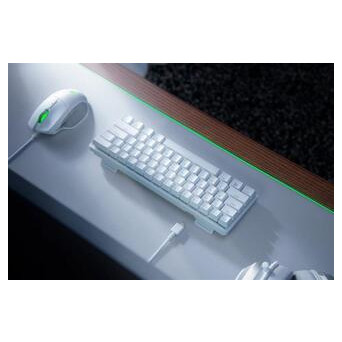 Клавіатура Razer Huntsman Mini Mercury Red Switch White (RZ03-03392200-R3R1) фото №4