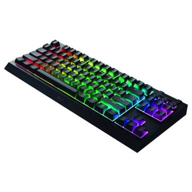 Клавиатура Razer BlackWidow V4 TKL Hyperspeed RGB Wireless/Bluetooth/USB UA Black (RZ03-05480100-R3M1) фото №2