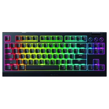 Клавиатура Razer BlackWidow V4 TKL Hyperspeed RGB Wireless/Bluetooth/USB UA Black (RZ03-05480100-R3M1) фото №1