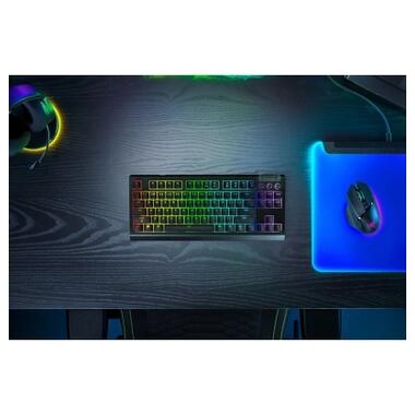 Клавиатура Razer BlackWidow V4 TKL Hyperspeed RGB Wireless/Bluetooth/USB UA Black (RZ03-05480100-R3M1) фото №10