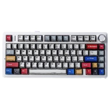 Клавиатура Aula F75 Reaper Switch Wireless/Bluetooth/USB UA Comic (6978080501578) фото №1