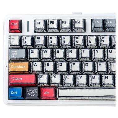 Клавиатура Aula F75 Reaper Switch Wireless/Bluetooth/USB UA Comic (6978080501578) фото №2