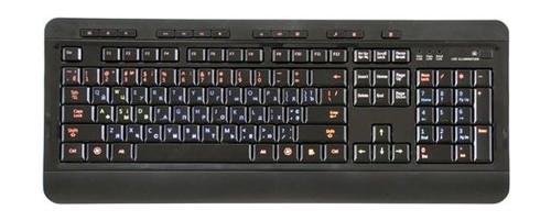 Клавиатура HQ-Tech KB-310FMC black