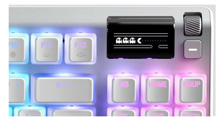 Клавиатура проводная SteelSeries Apex 7 Ghost TKL USB White (SS64656) фото №3