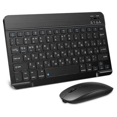 Бездротовий комплект Primo NB01 Bluetooth клавіатура і мишка - Black фото №1