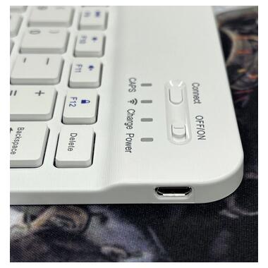 Бездротовий комплект Primo NB01 Bluetooth клавіатура і мишка - White фото №5