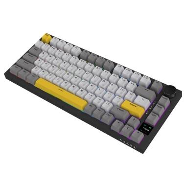 Клавіатура Ajazz AK820 Pro Flying Fish Switch Black RGB USB/Wireless/Bluetooth UA Black (AK820PRO-FF-BGY) фото №6