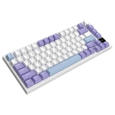 Клавіатура Ajazz AK820 Pro Gift Switch Purple RGB USB/Wireless/Bluetooth UA Purple (AK820PRO-G-PWB) фото №5