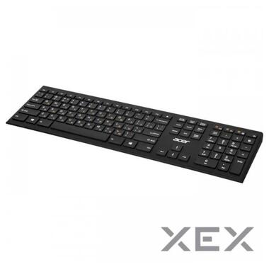 Клавіатура Acer OKR010 109key WL EN/UKR/RU black (ZL.KBDEE.010) фото №4
