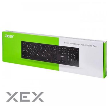 Клавіатура Acer OKR010 109key WL EN/UKR/RU black (ZL.KBDEE.010) фото №8