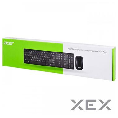 Комплект клавіатура і миша Acer OKR030 WL EN/UKR/RU black (ZL.KBDEE.00Z) фото №14