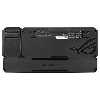 Клавіатура Asus ROG CLAYMORE II RD RGB 108key USB/WL EN Black (90MP01W0-BKUA01) фото №4