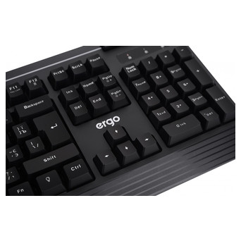 Клавіатура Ergo KB-612 USB Black (KB-612) фото №7