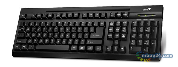 Клавиатура Genius KB-125 USB Black Ukr (31300723107) фото №1