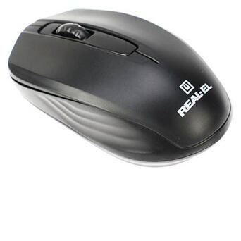 Клавіатура миша Real-El Comfort 9010 Kit Black фото №4