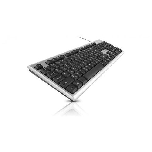 Клавіатура REAL-EL 507 Standard Silver USB фото №3