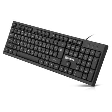 Клавиатура Real-El RK-510 USB Black (EL123100053) фото №7