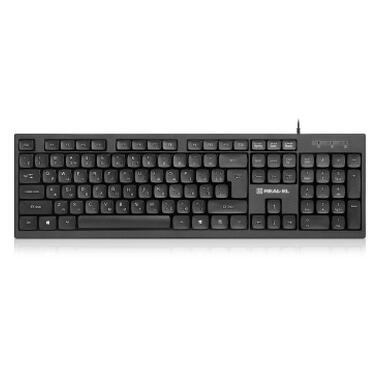Клавиатура Real-El RK-510 USB Black (EL123100053) фото №2