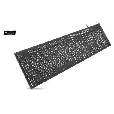 Клавиатура Real-El RK-7050 USB, Black (EL123100054) фото №2