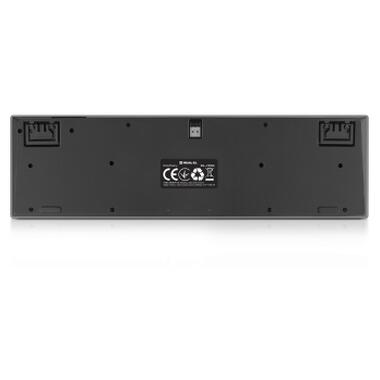 Клавиатура Real-El RK-725W беспроводная/Bluetooth, чёрная (EL123100061) фото №7