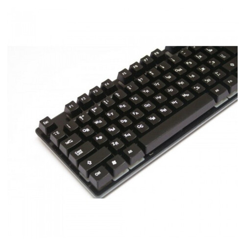 Клавіатура з кольоровим підсвічуванням та мишкою UKC HK-6300TZ, Чорний фото №4