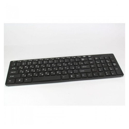 Бездротова клавіатура з мишкою UKC k06 з адаптером, Чорний фото №1