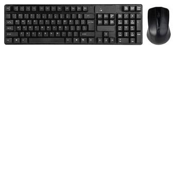 Бездротова клавіатура з мишкою UKC TJ-808 USB діапазон 10 метрів чорний (lp-89839_280) фото №1