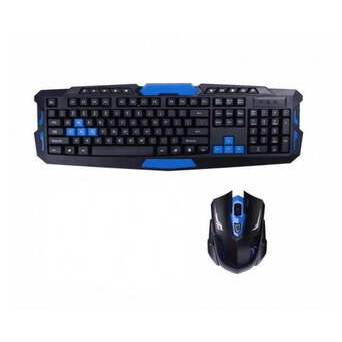 Ігрова клавіатура миша бездротова UKC HK8100 Чорний (HK8100_558) фото №4