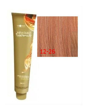 Крем-краска Hair Company Inimitable Blonde с экстрактом жемчуга 12.26 Песочно-розоватый 100 мл фото №1