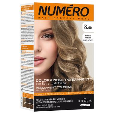 Фарба для волосся Brelil Numero 8.00 - Light Blonde 140 мл (8011935081288) фото №1