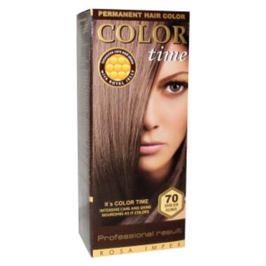 Фарба для волосся Color Time 70 - Темний попелясто-русявий (3800010502580) фото №1