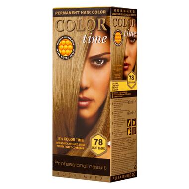 Фарба для волосся Color Time 78 - Світло-русявий (3800010502931) фото №1
