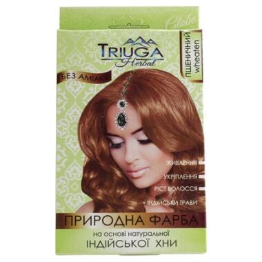 Фарба для волосся Triuga На основі натуральної індійської хни Пшеничний 25 г (8908003544366) фото №1