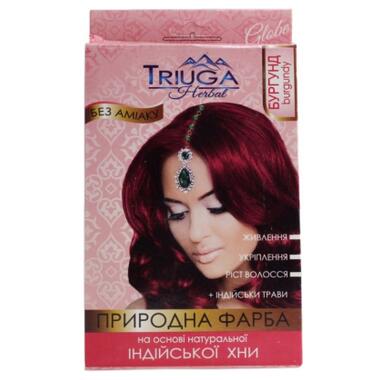 Фарба для волосся Triuga На основі натуральної індійської хни Бургунд 25 г (8908003544144) фото №1