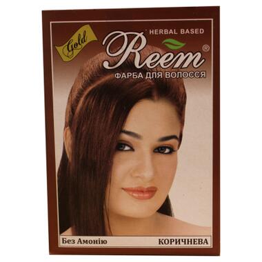 Фарба для волосся Reem Gold Коричнева 60 г (8906029310071) фото №1