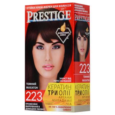 Фарба для волосся Vip's Prestige 223 - Темний махагон 115 мл (3800010504225) фото №1