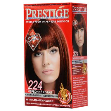 Фарба для волосся Vip's Prestige 224 - Червоний корал 115 мл (3800010500890) фото №1
